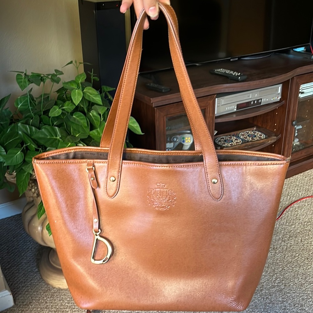 Ralph Lauren brown purse